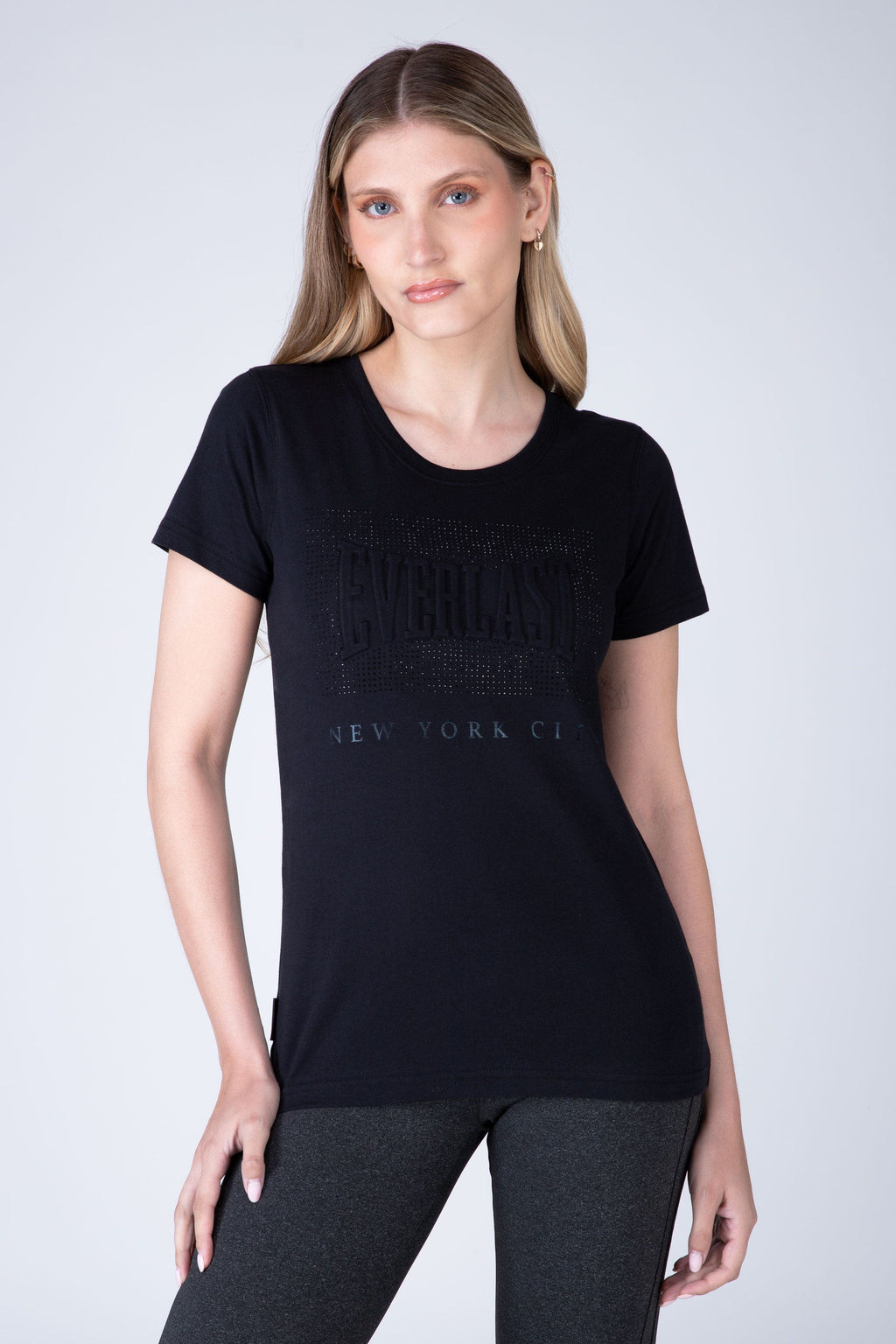 Polera Manga Corta Winnipeg Negro Everlast