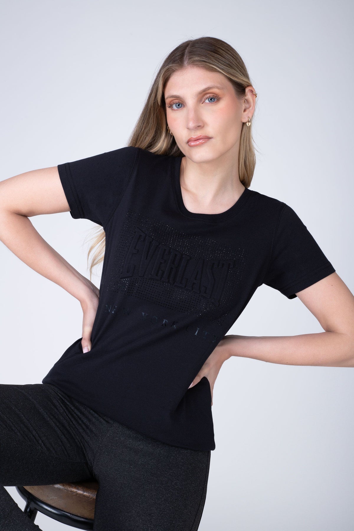 Polera Manga Corta Winnipeg Negro Everlast