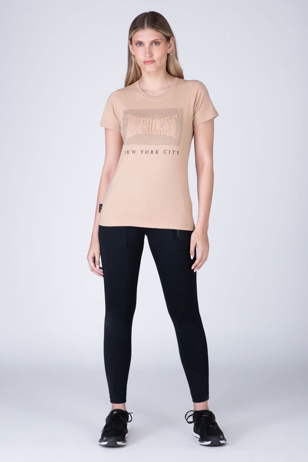 Polera Manga Corta Winnipeg Beige Everlast