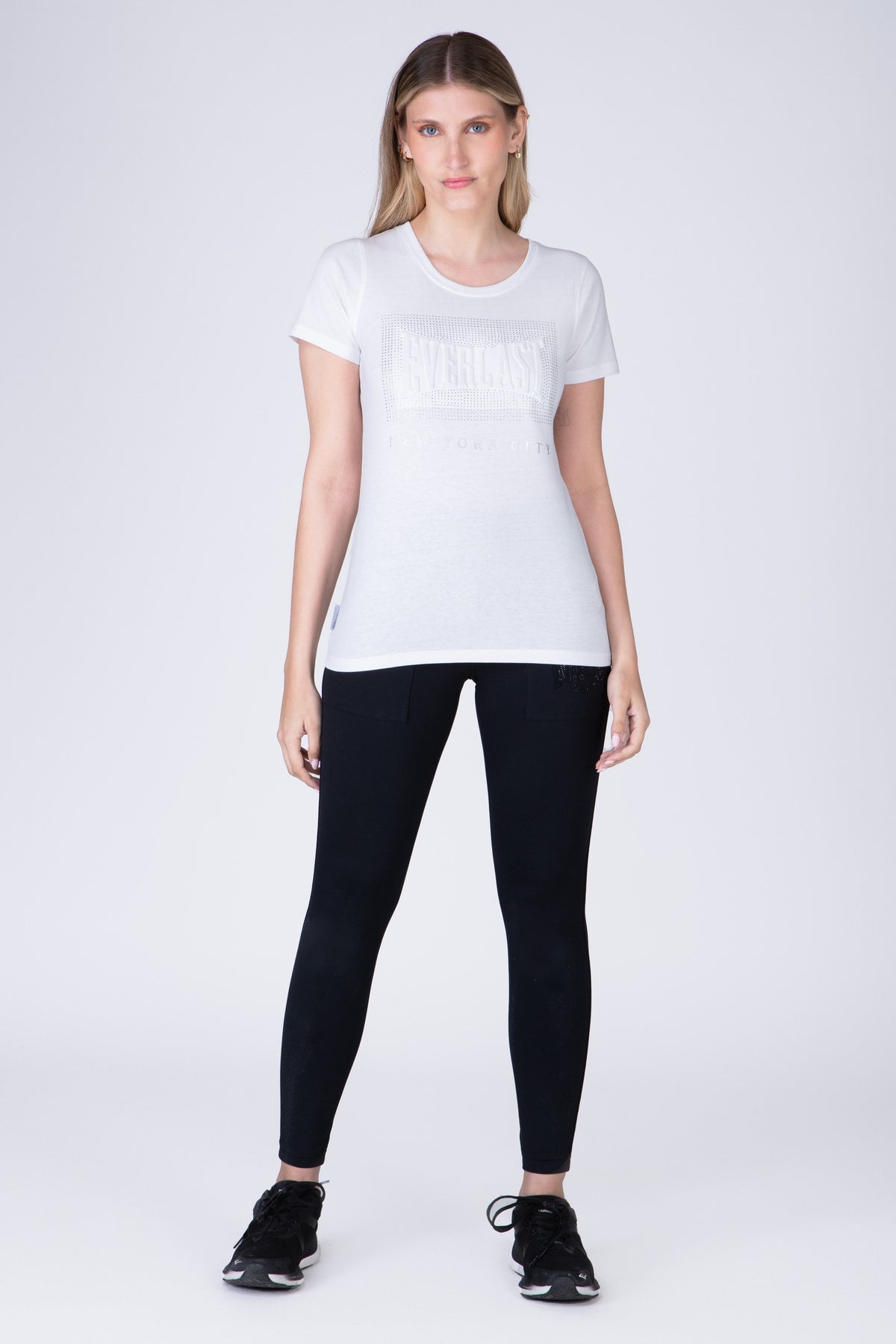 Polera Manga Corta Winnipeg Blanco Everlast