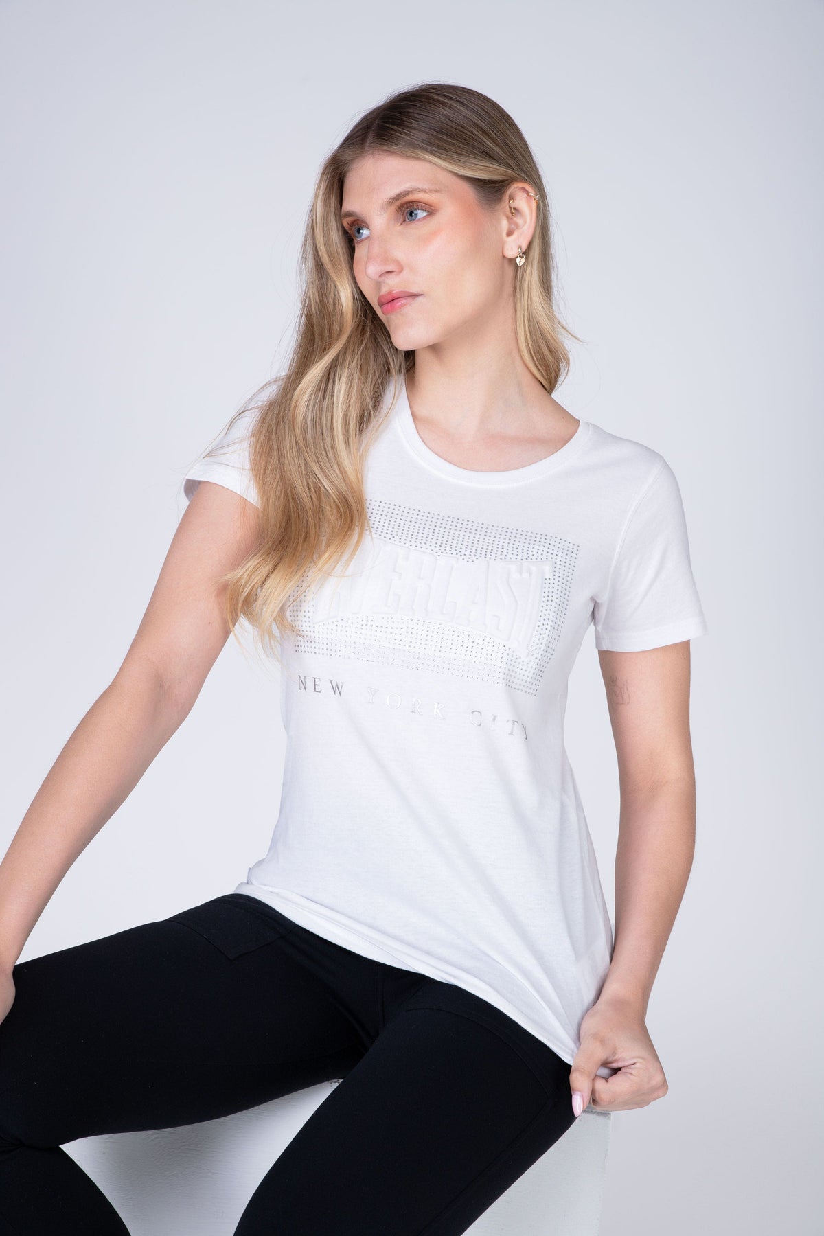 Polera Manga Corta Winnipeg Blanco Everlast