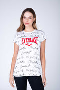 Polera Manga Corta Yellow Blanco Everlast