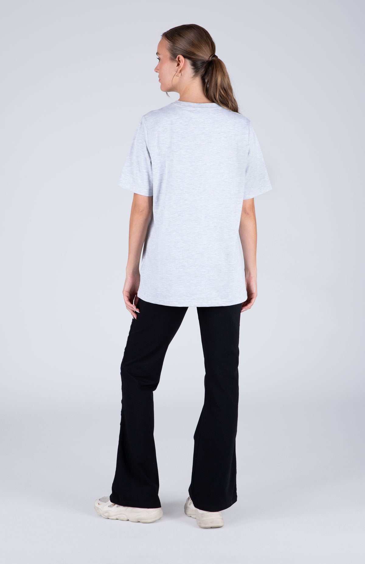 Polera Manga Corta Puelo Gris Everlast