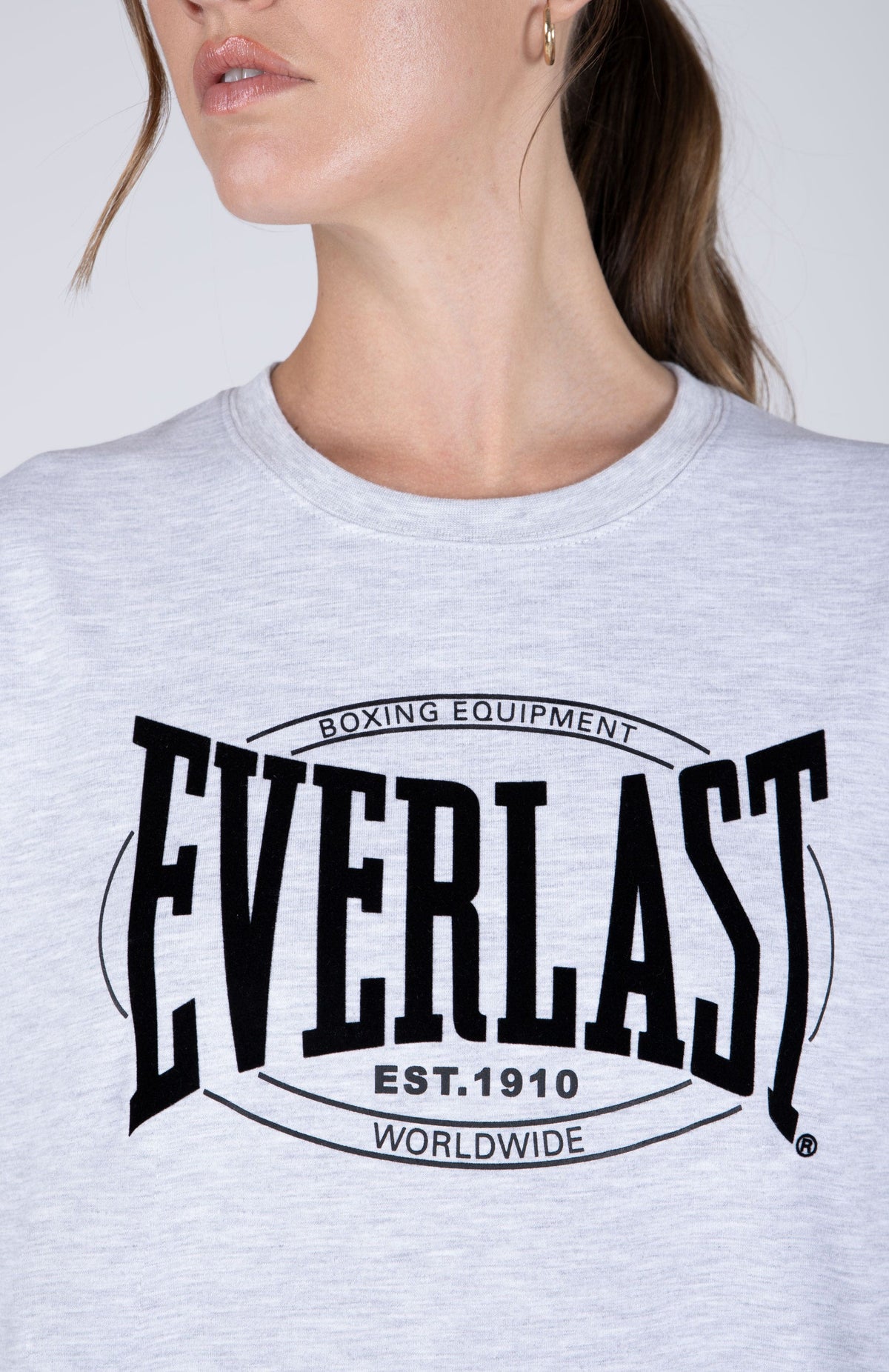 Polera Manga Corta Puelo Gris Everlast