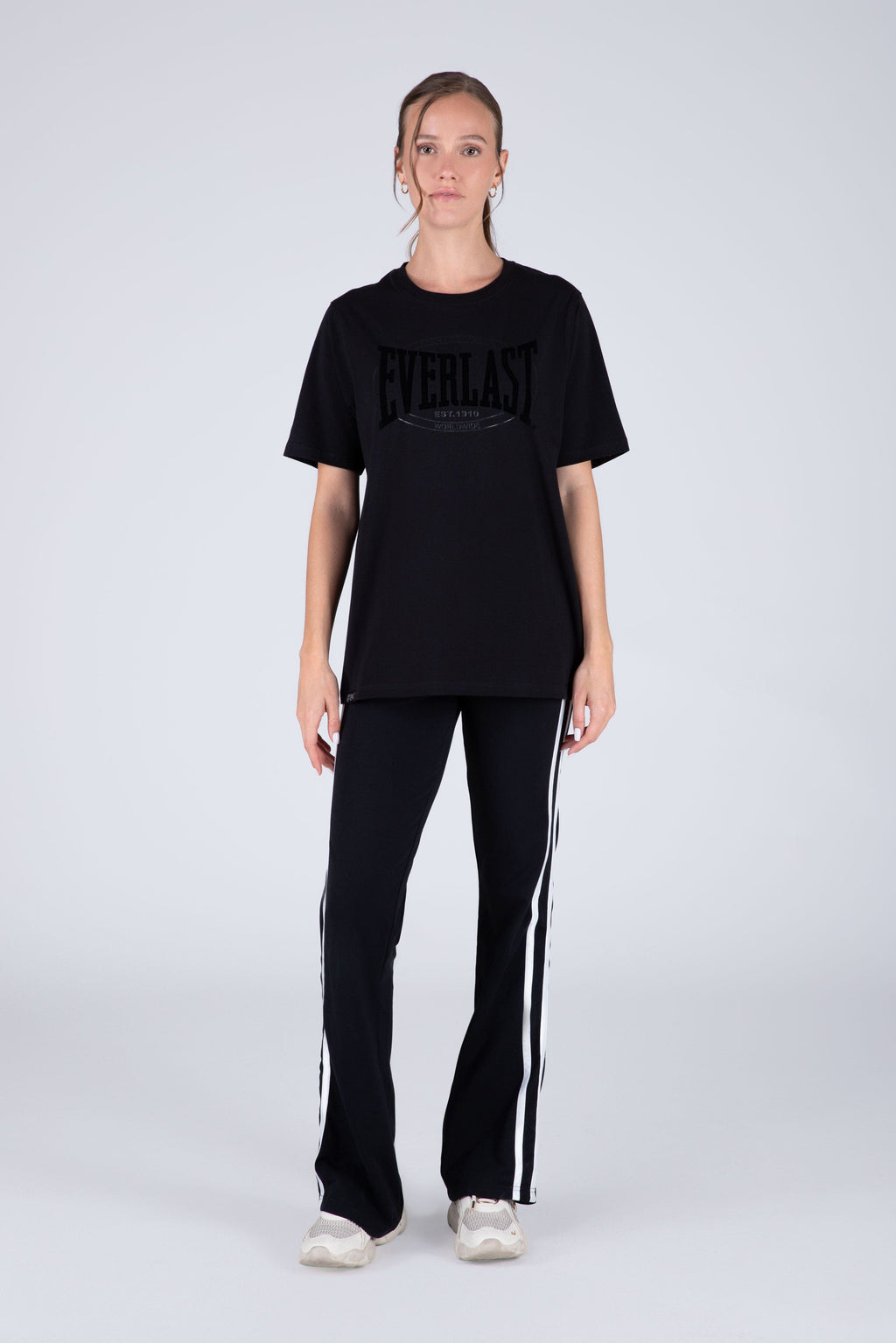 Polera Manga Corta Puelo Negro Everlast