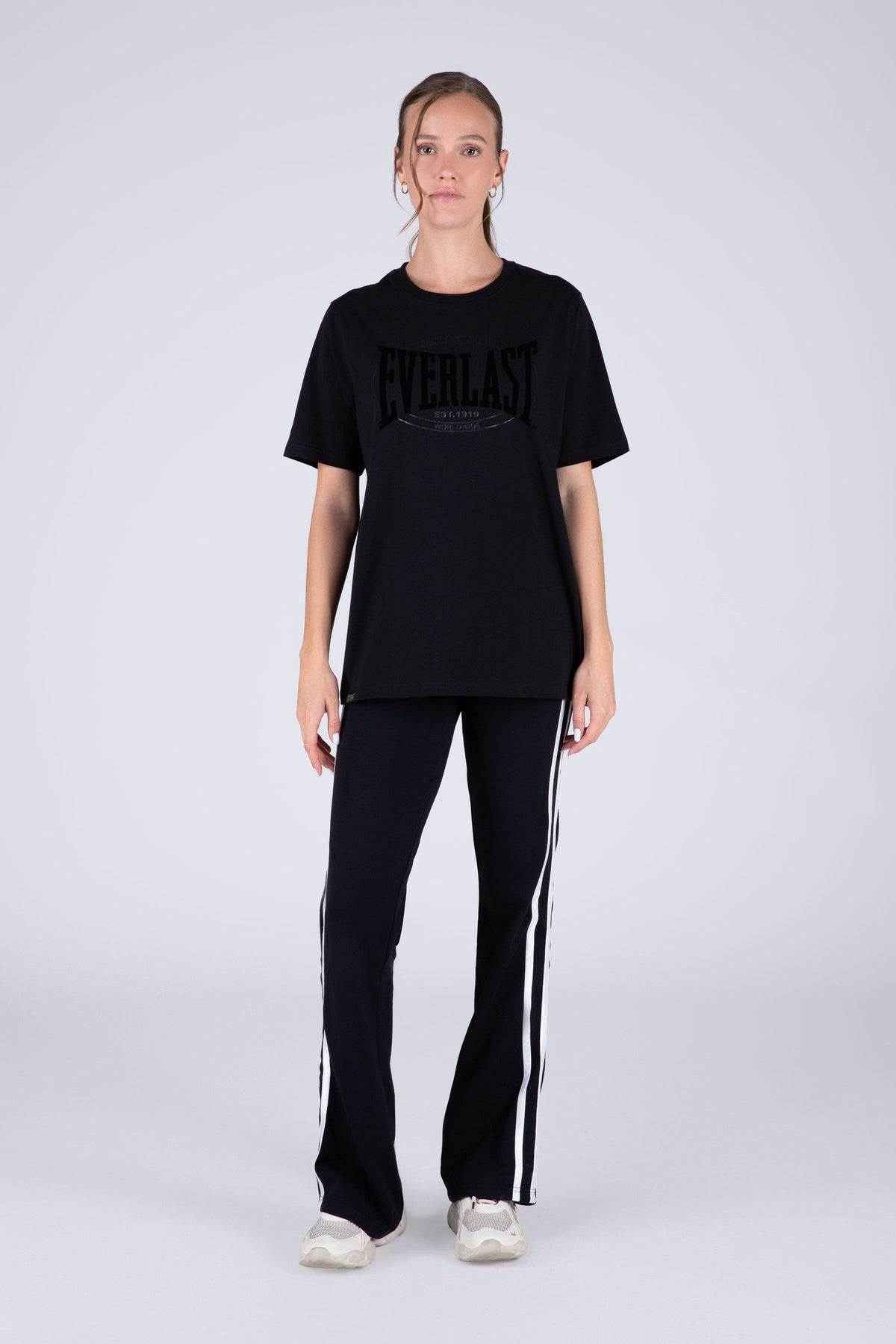 Polera Manga Corta Puelo Negro Everlast