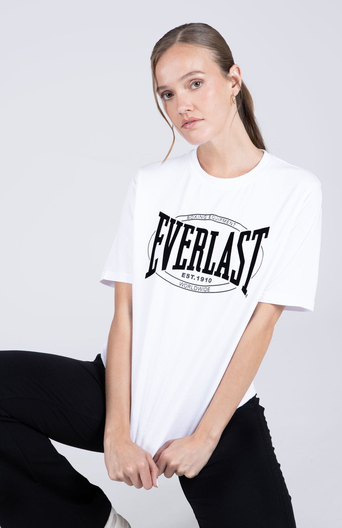 Polera Manga Corta Puelo Blanco Everlast