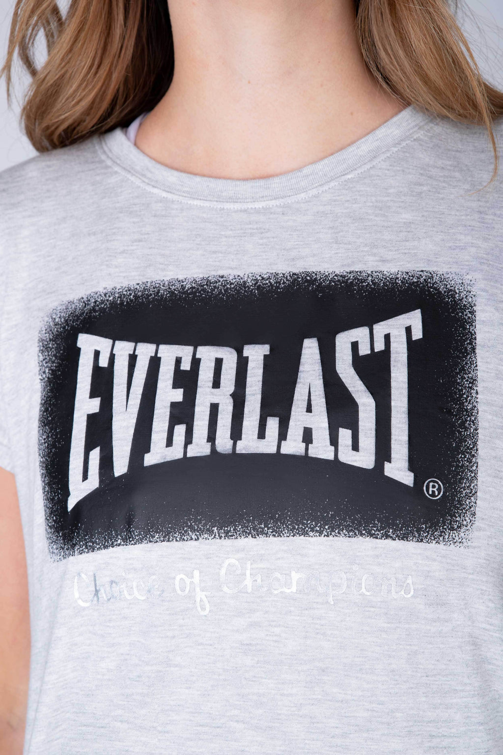 Polera Manga Corta Dubai Gris Everlast