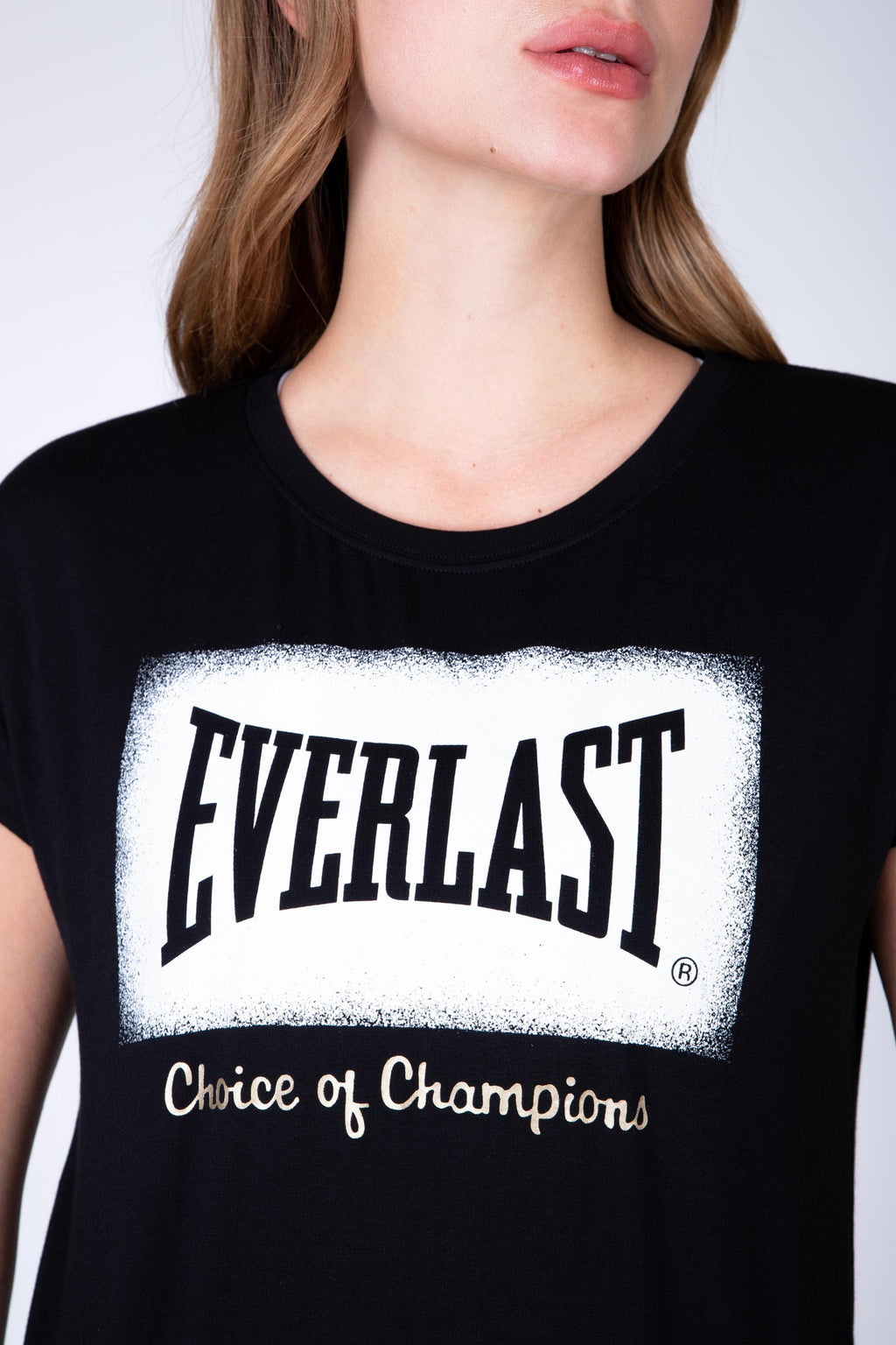 Polera Manga Corta Dubai Negro Everlast