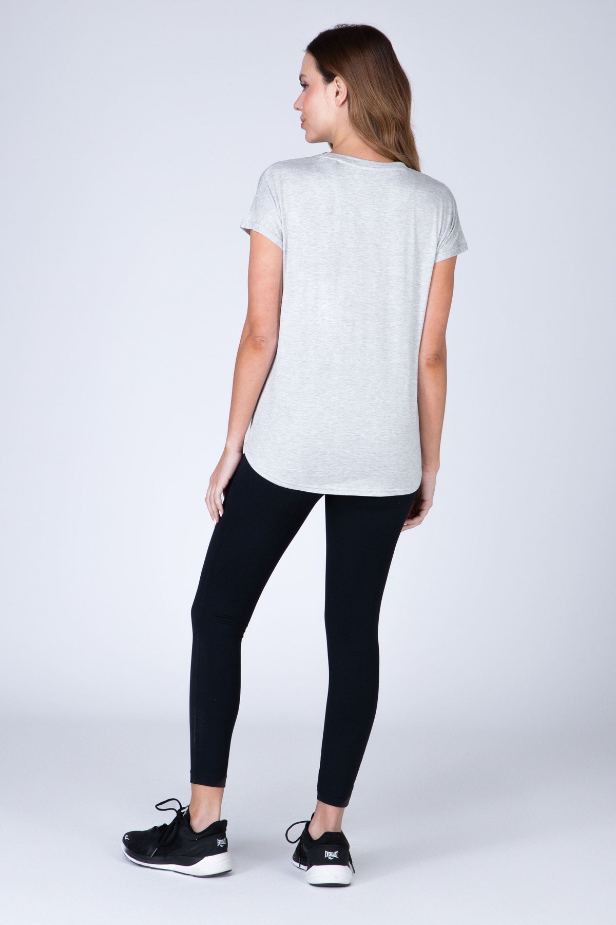 Polera Manga Corta Perth Gris Everlast