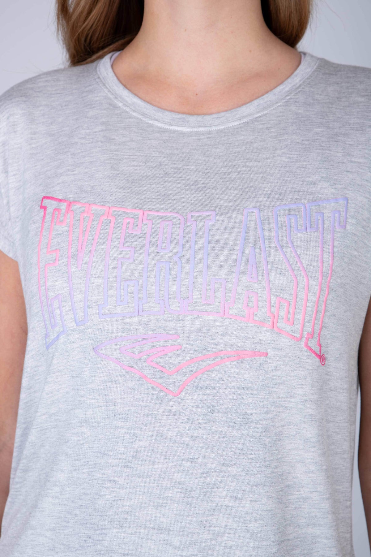 Polera Manga Corta Perth Gris Everlast