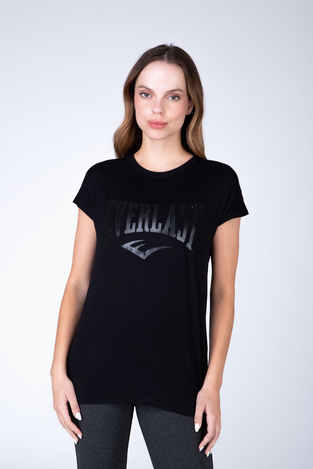Polera Manga Corta Stone Negro Everlast