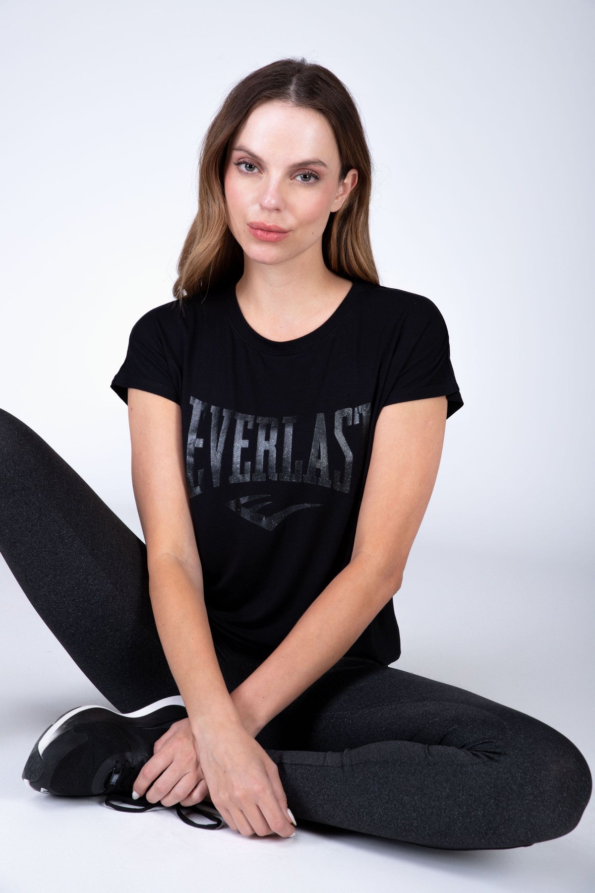 Polera Manga Corta Stone Negro Everlast