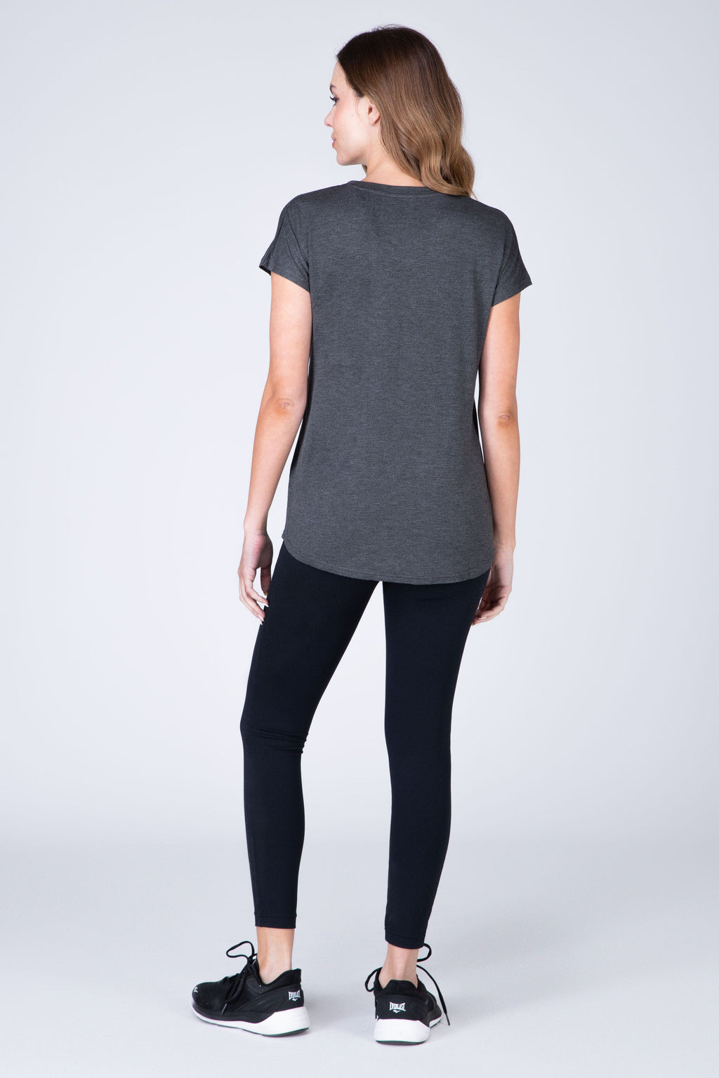 Polera Manga Corta Stone Gris Everlast