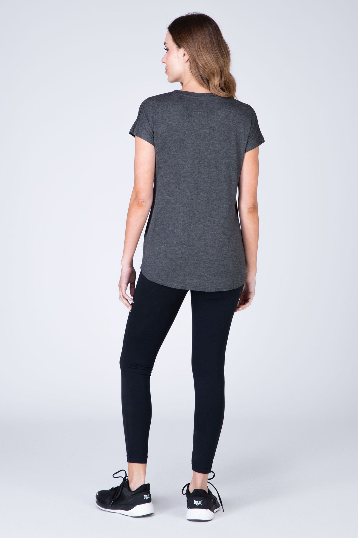 Polera Manga Corta Stone Gris Everlast