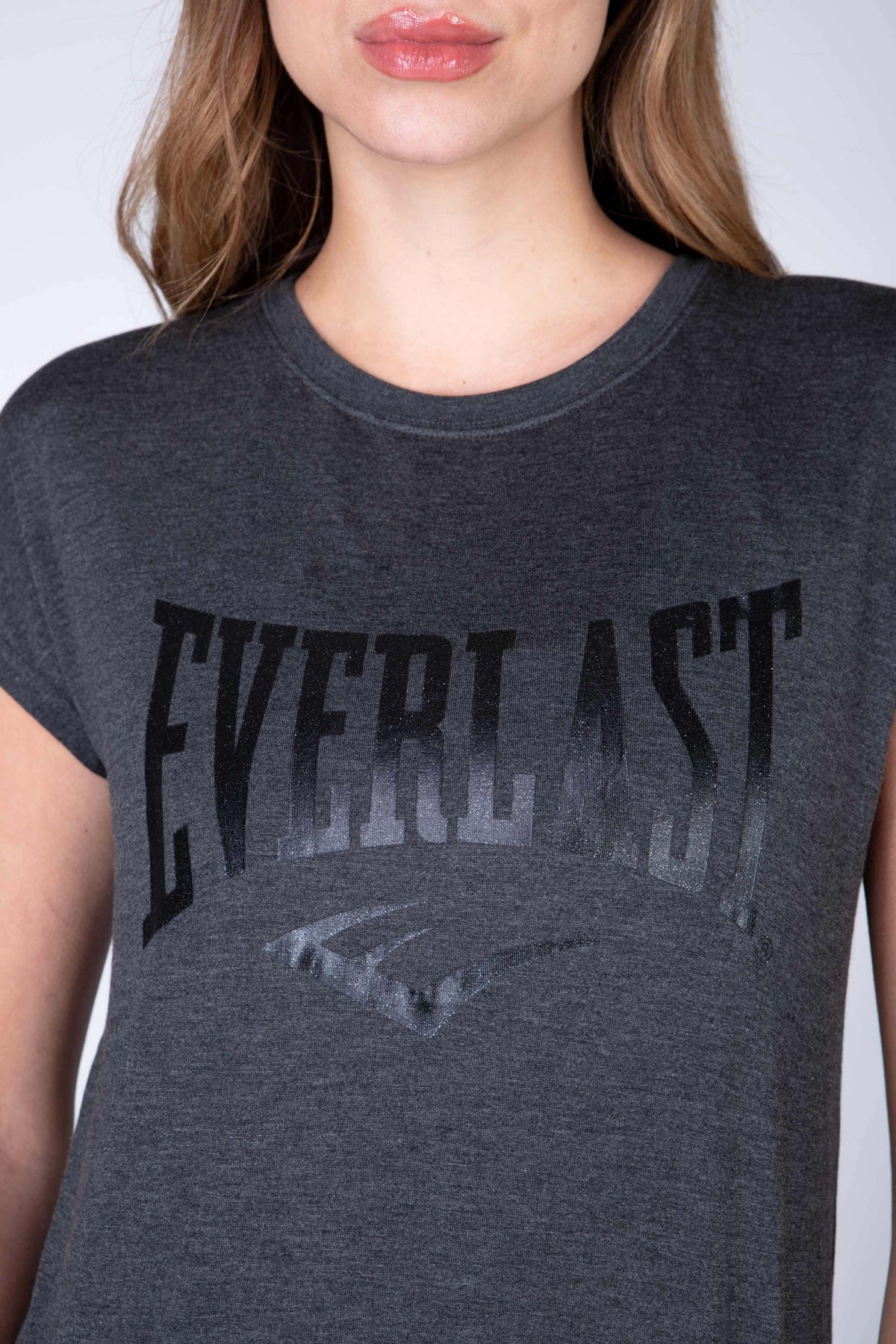Polera Manga Corta Stone Gris Everlast