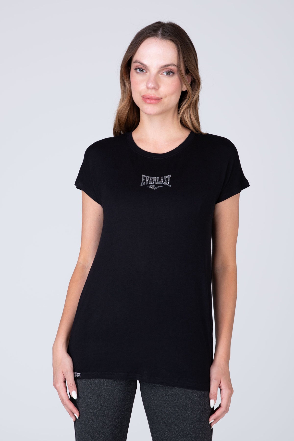 Polera Manga Corta Brusela Negro Everlast