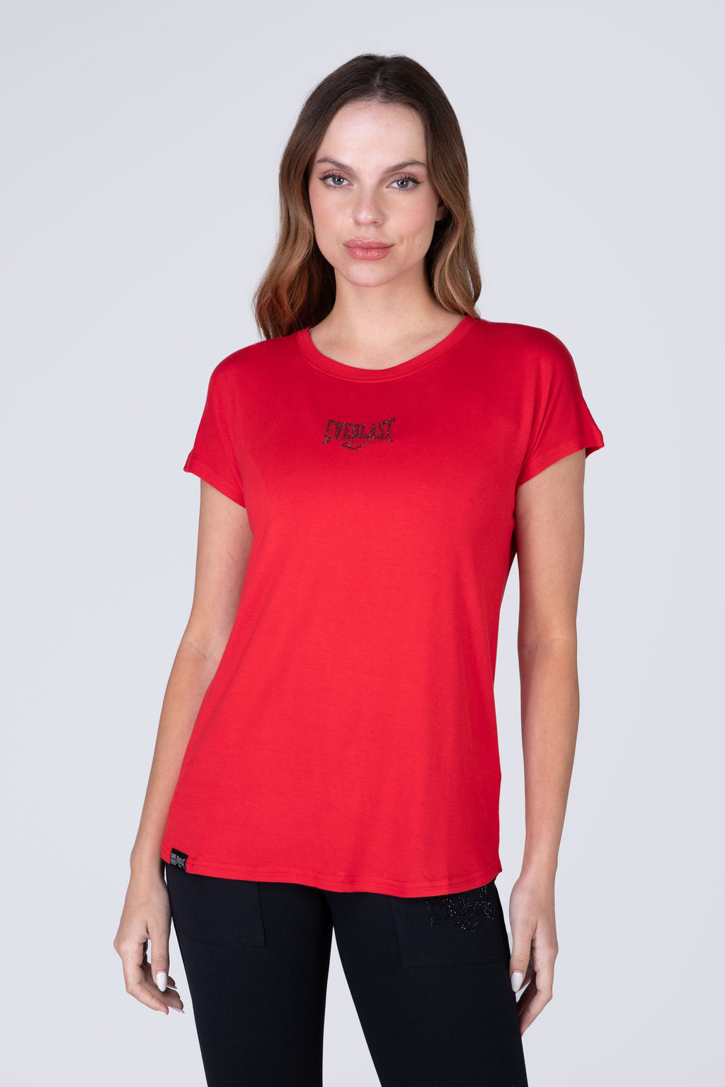 Polera Manga Corta Brusela Rojo Everlast