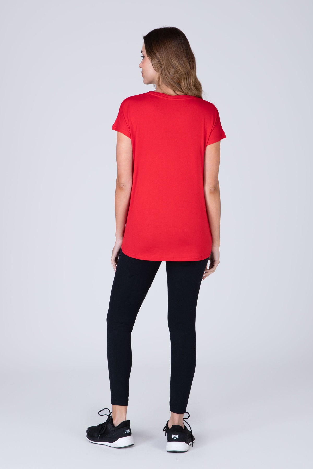 Polera Manga Corta Brusela Rojo Everlast