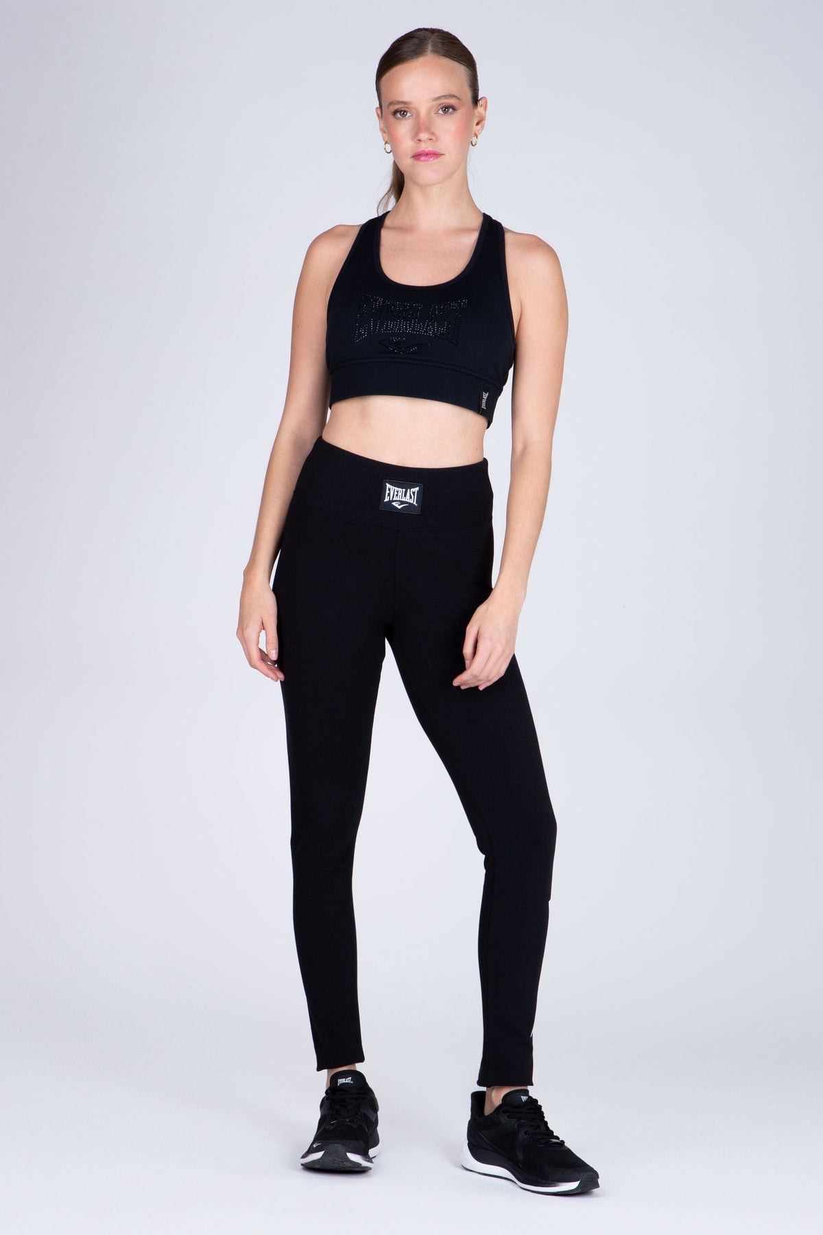 Legging Long Mark Blanco/Negro Everlast