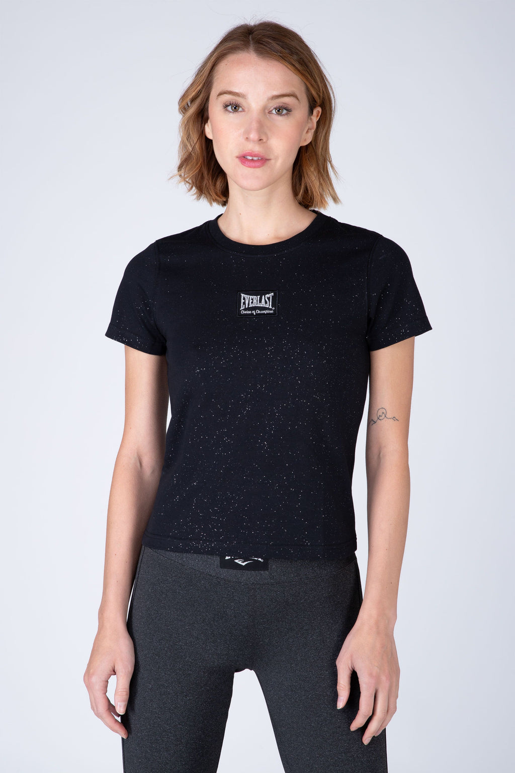 Polera Manga Corta Floripa Negro Everlast