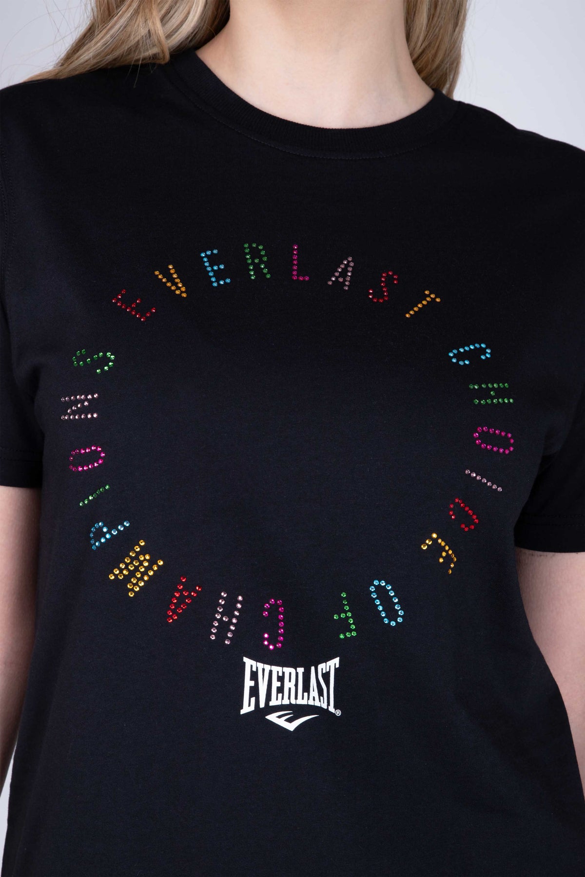 Polera Manga Corta Drago Negro Everlast