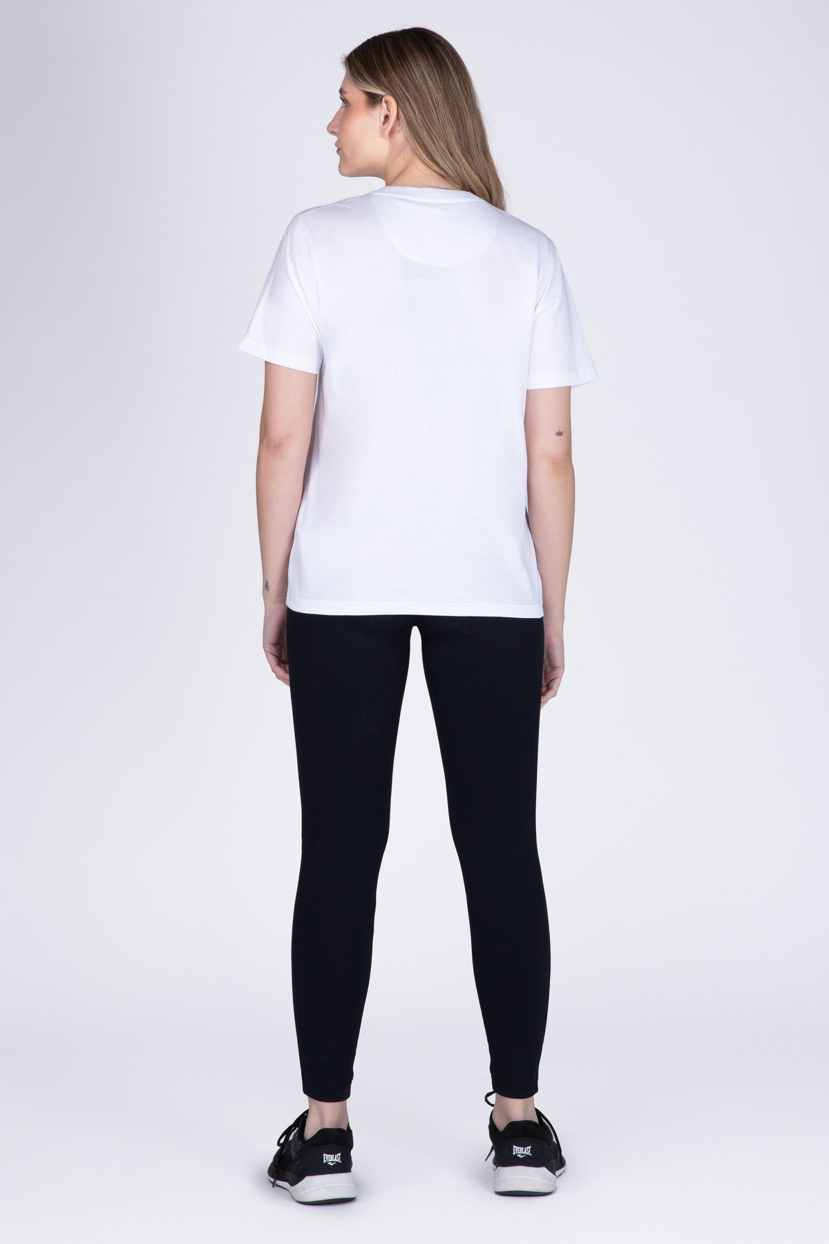 Polera Manga Corta Drago Blanco Everlast
