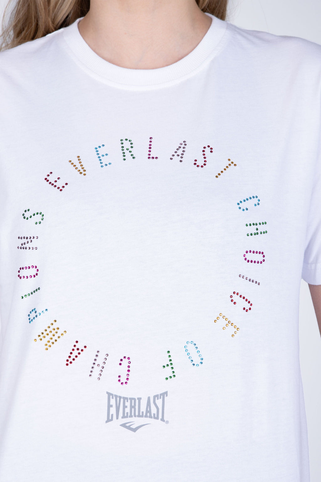 Polera Manga Corta Drago Blanco Everlast