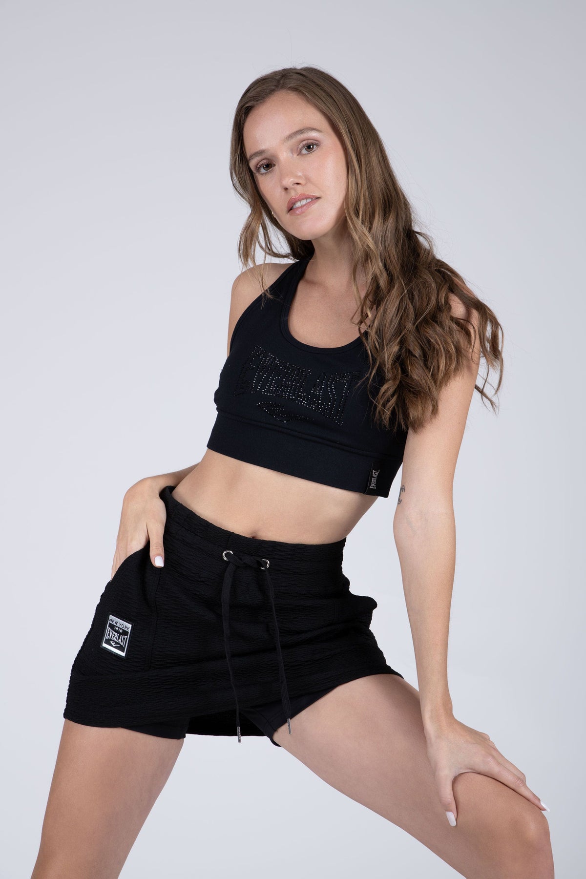Falda Classy Negro Everlast