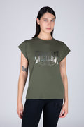 Polera Manga Corta Glad Verde Everlast