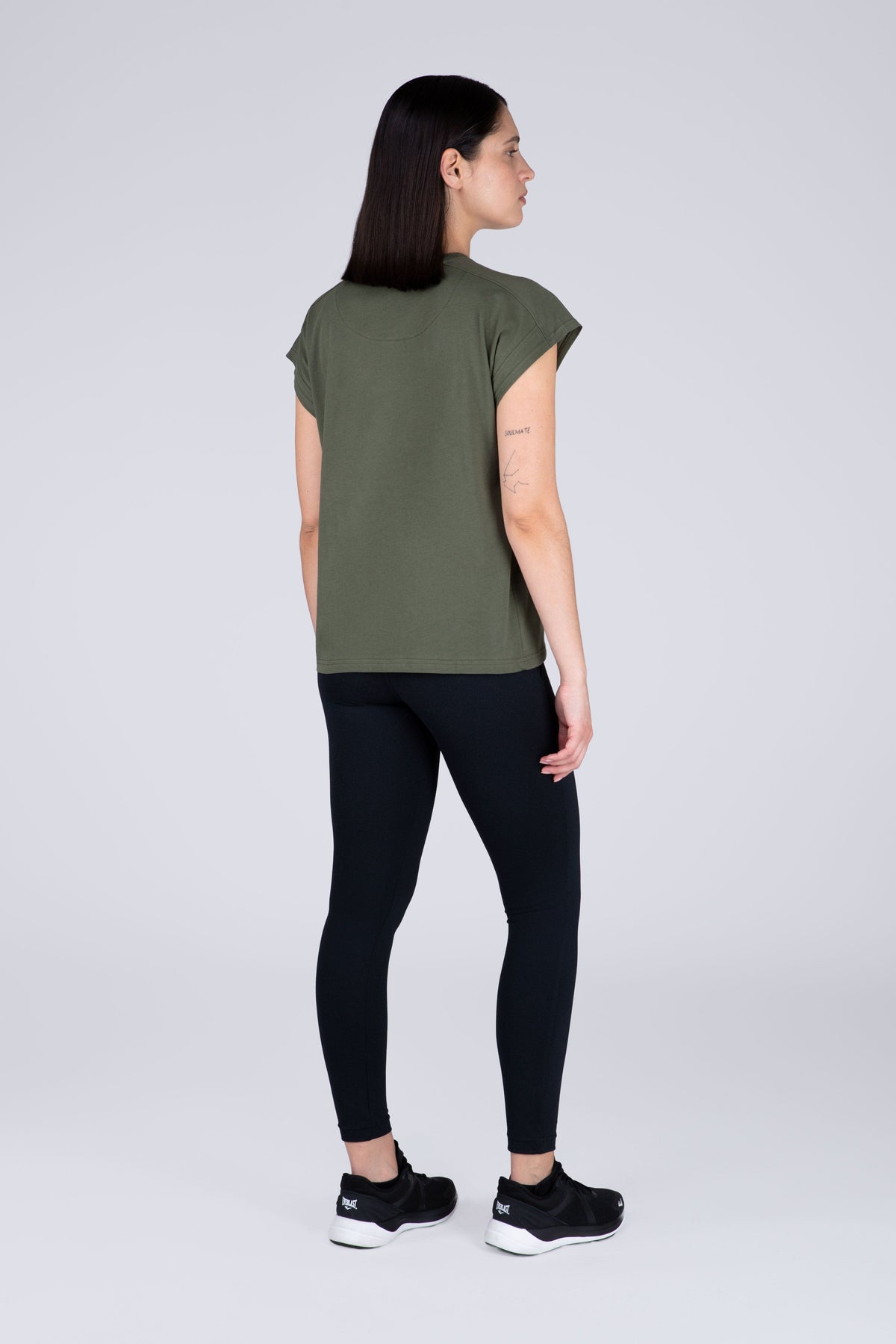 Polera Manga Corta Glad Verde Everlast