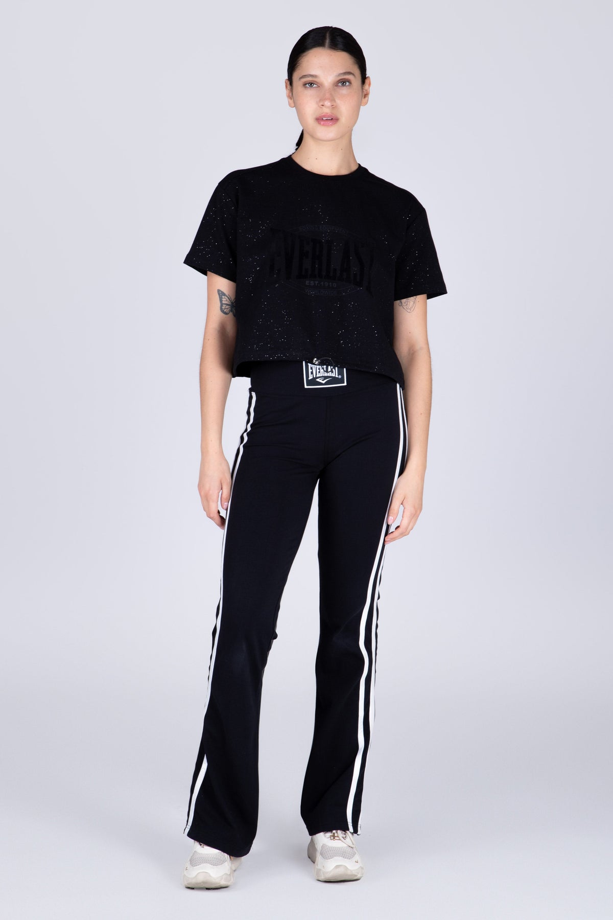 Polera Manga Corta Baobab Negro Everlast