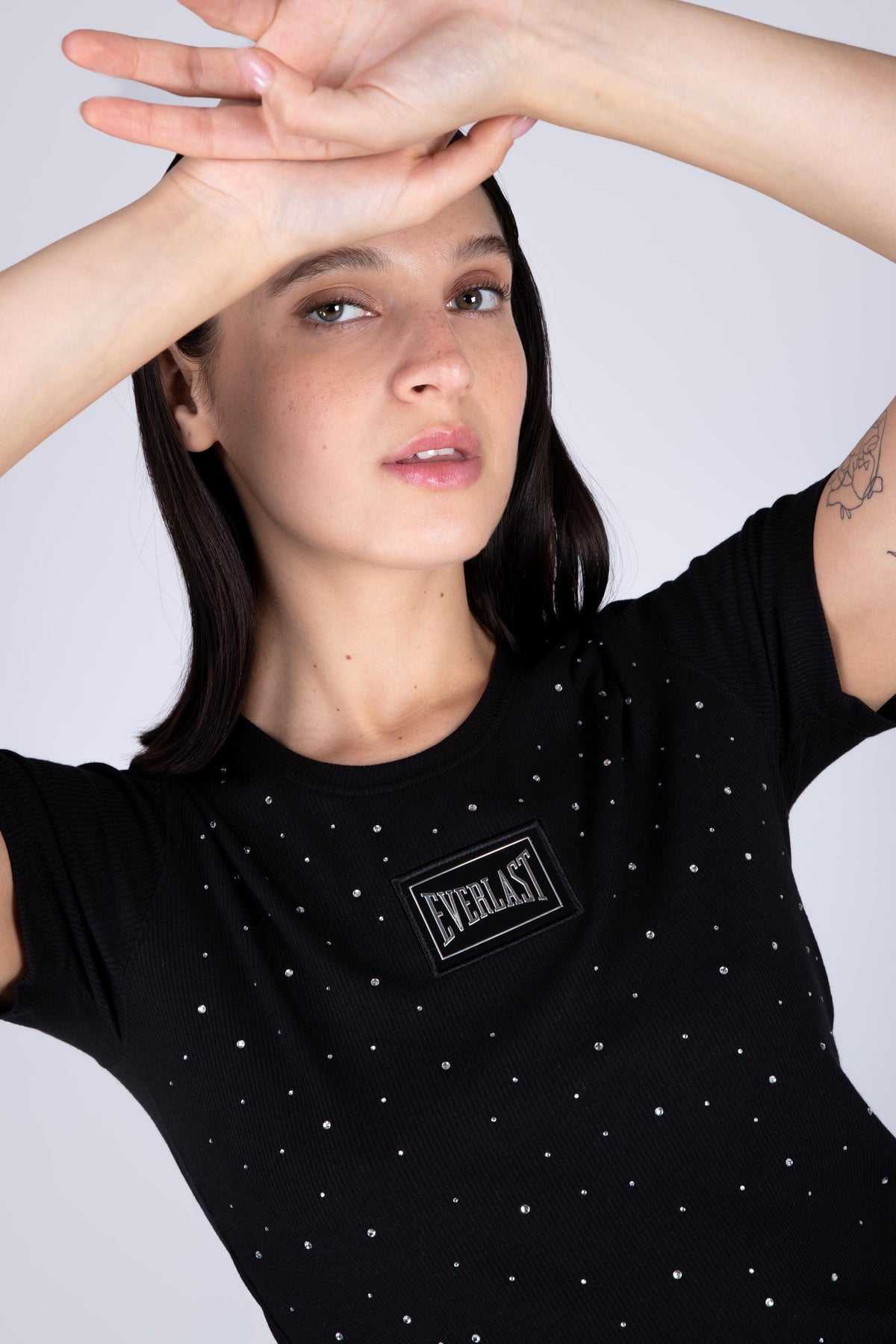 Polera Manga Corta Light Negro Everlast