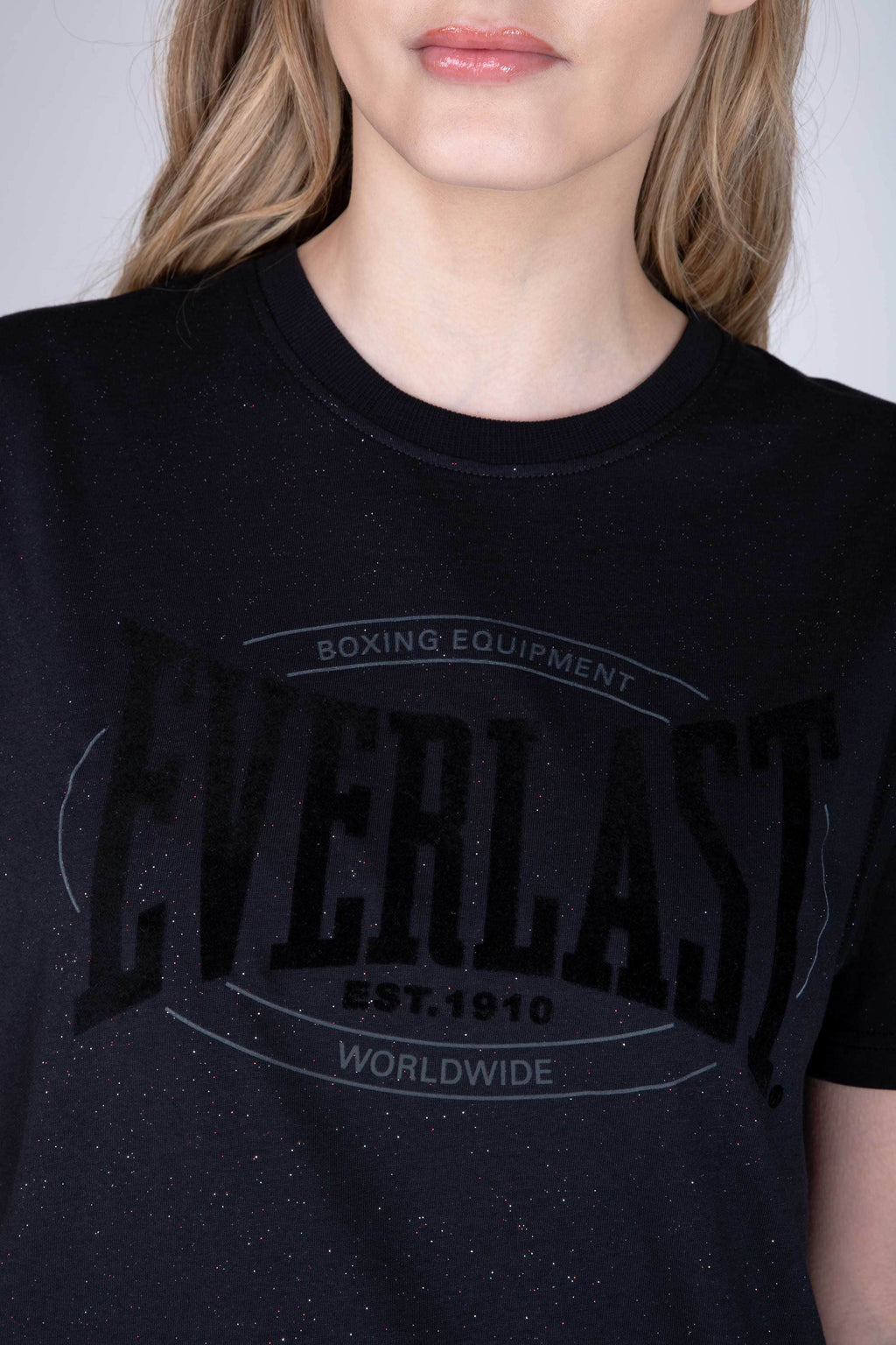 Polera Manga Corta Box Negro Everlast