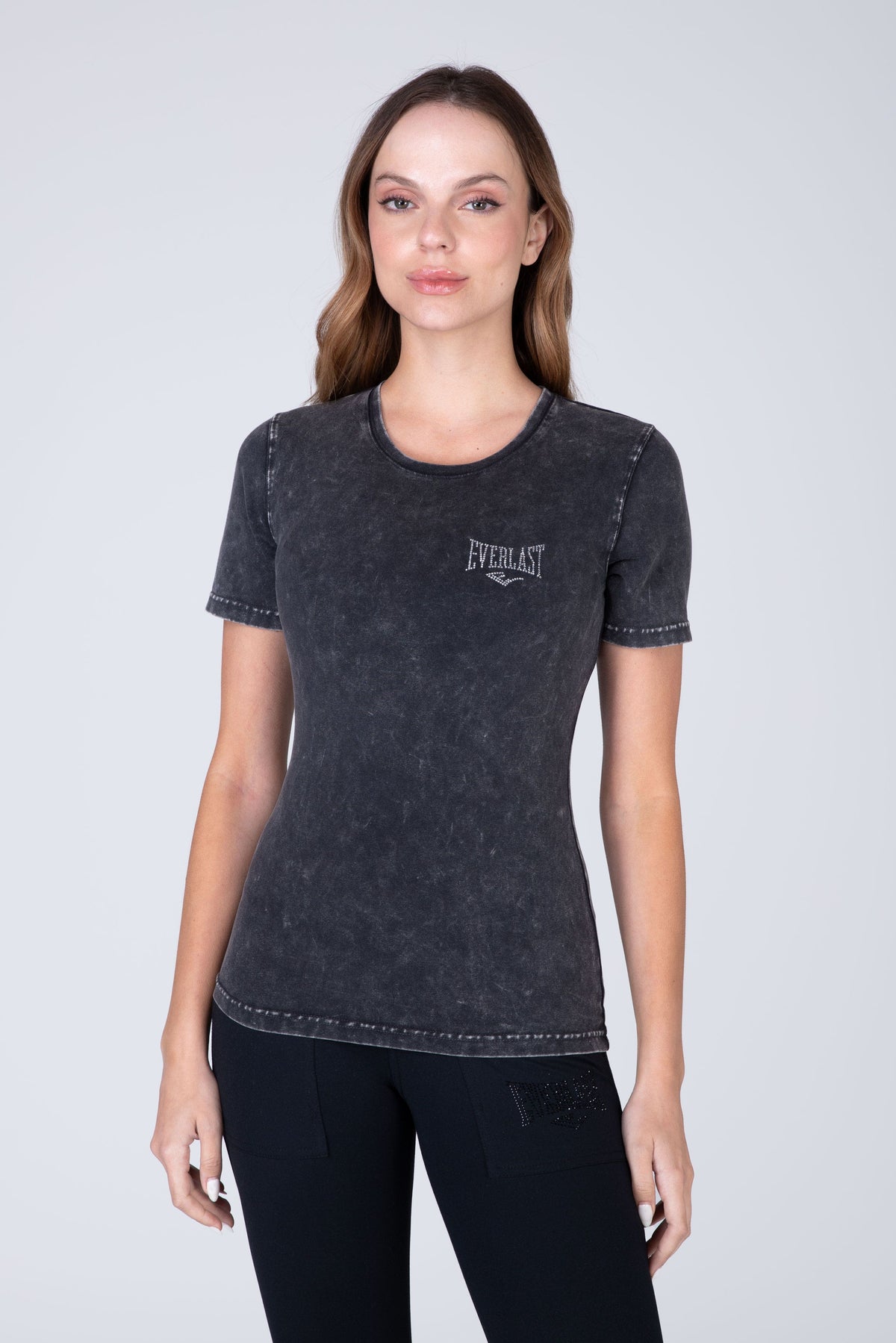 Polera Manga Corta Draf Gris Everlast