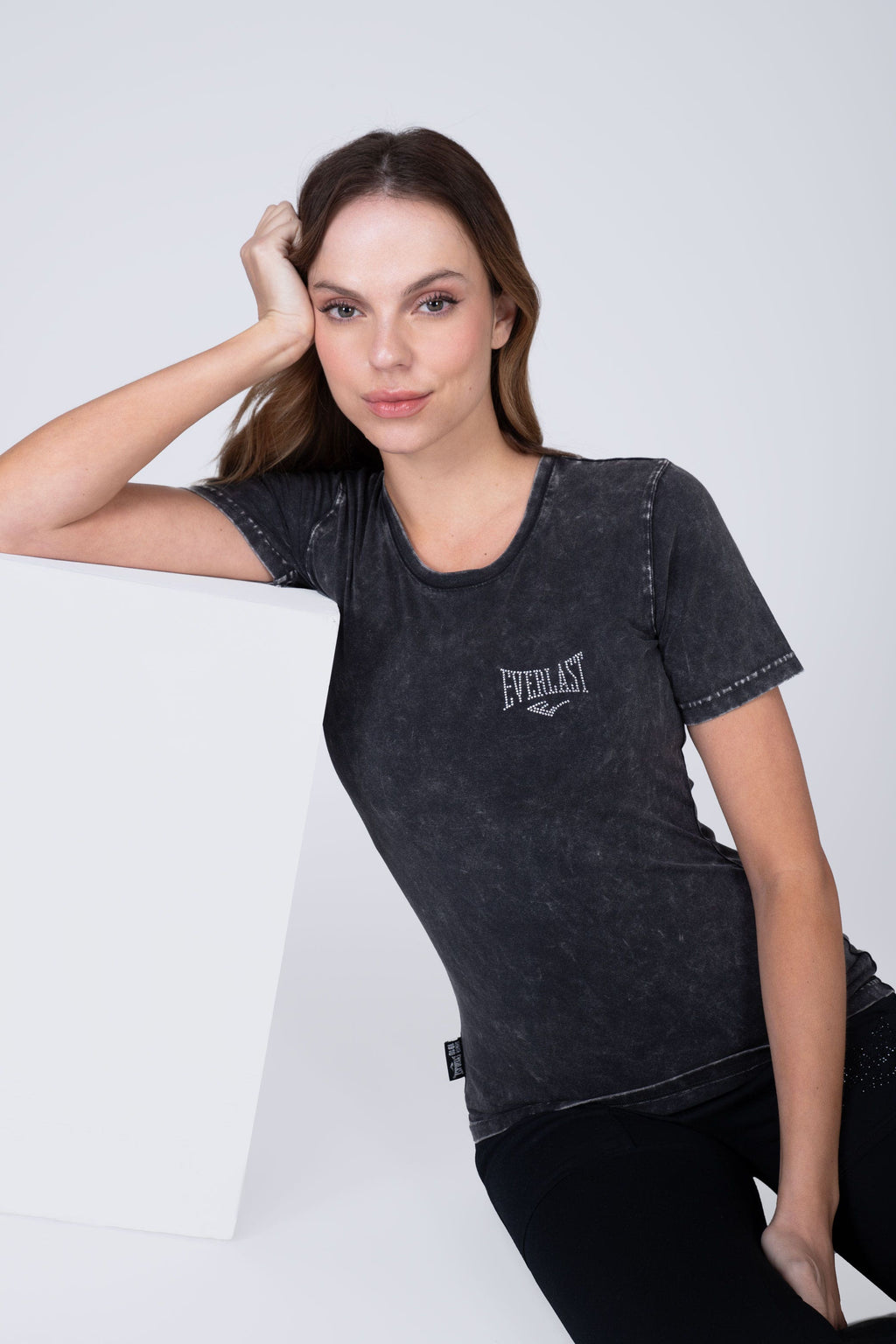Polera Manga Corta Draf Gris Everlast