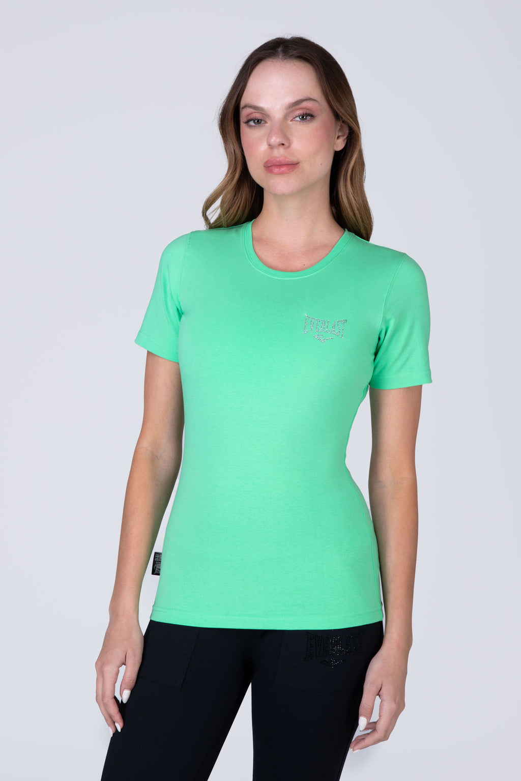 Polera Manga Corta Draf Verde Everlast