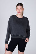 Poleron Crew Neck Greys Gris Everlast