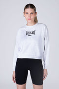 Poleron Crew Neck Greys Gris Everlast