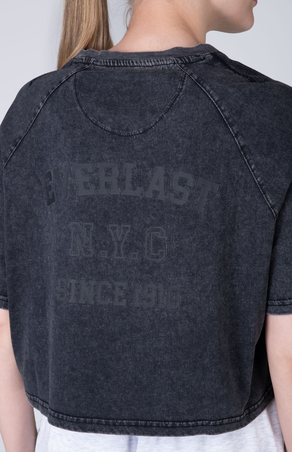 Polera Manga Corta Greys Gris Everlast