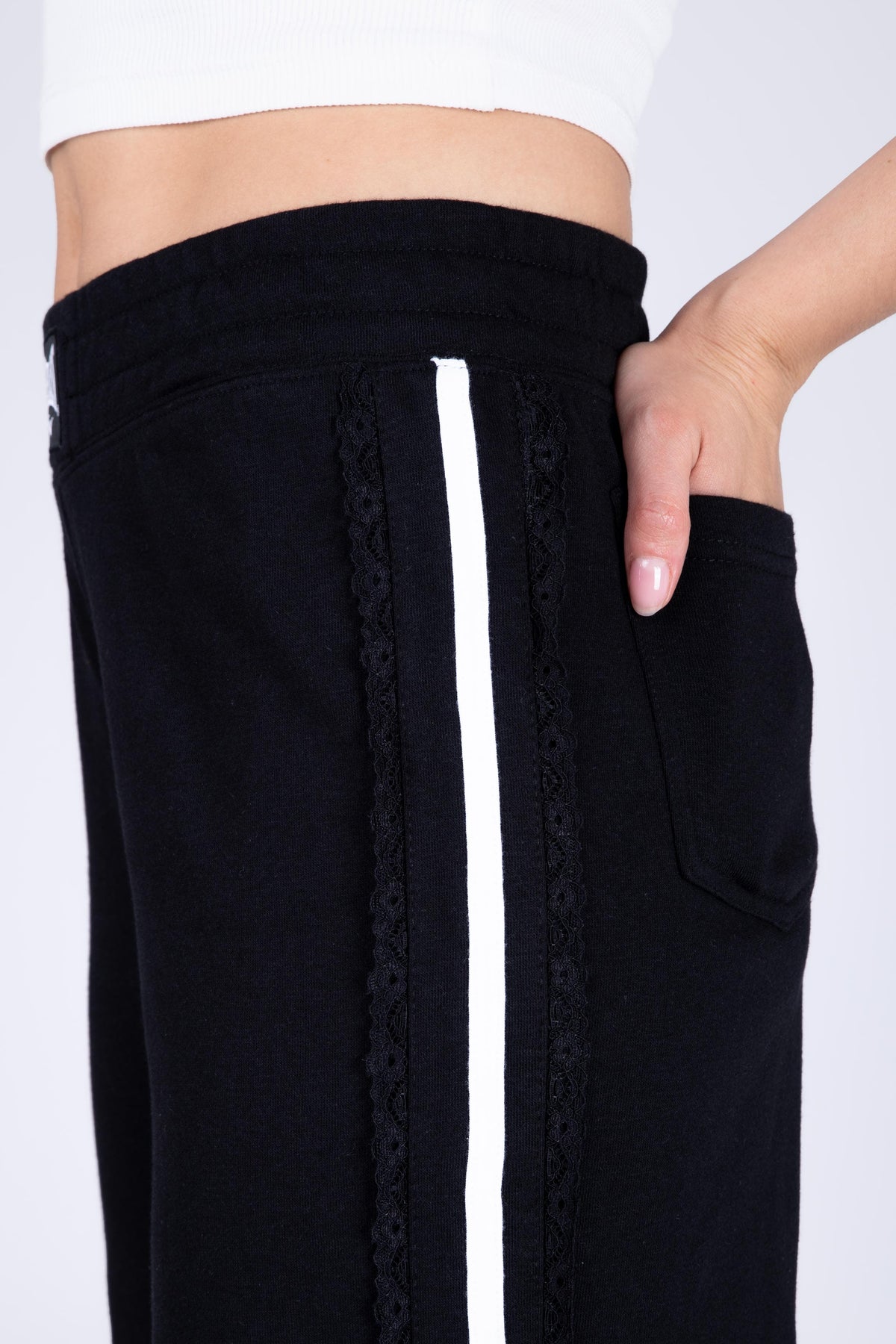Pantalon Lace Negro Everlast