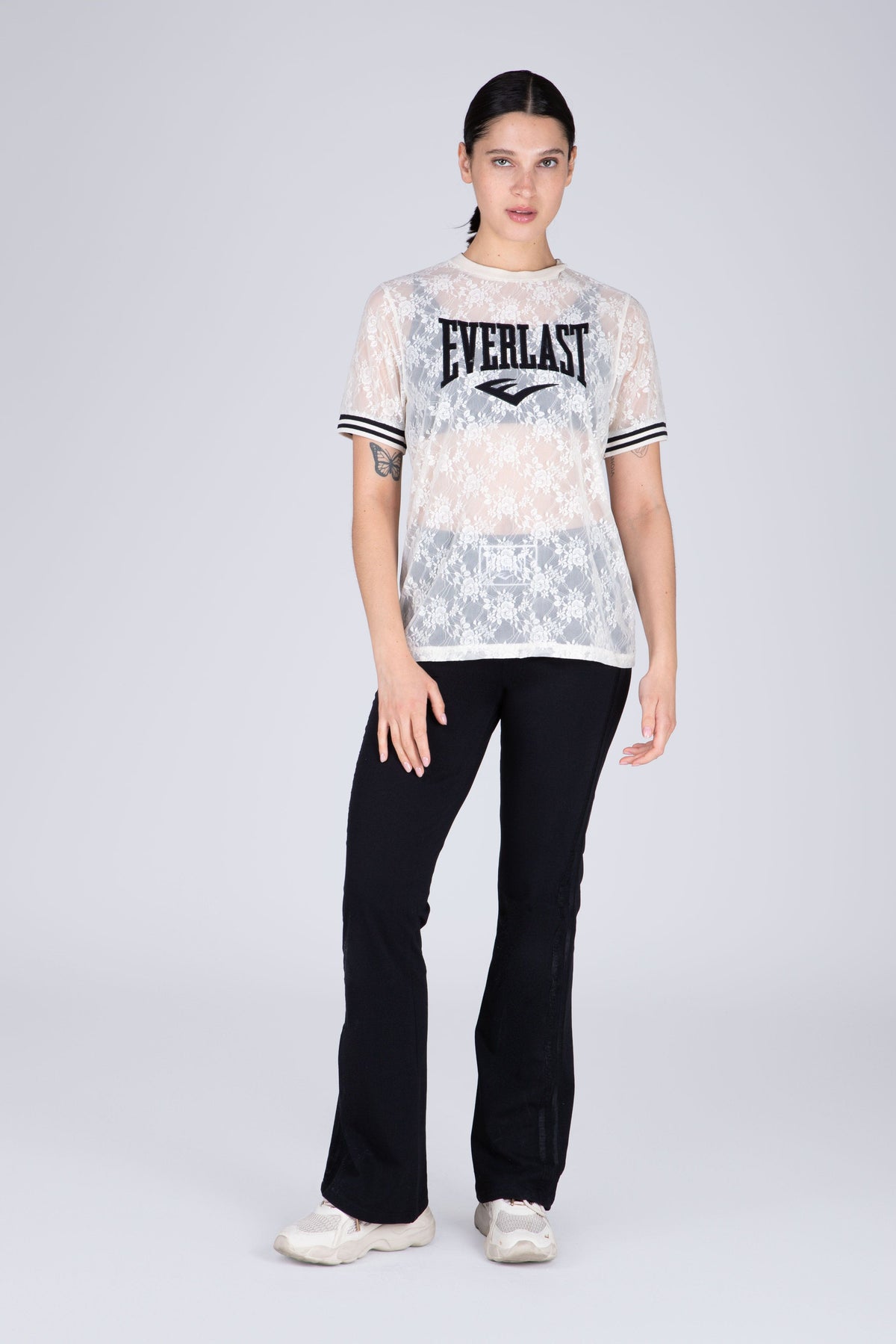 Polera Manga Corta Fantastic Beige Everlast