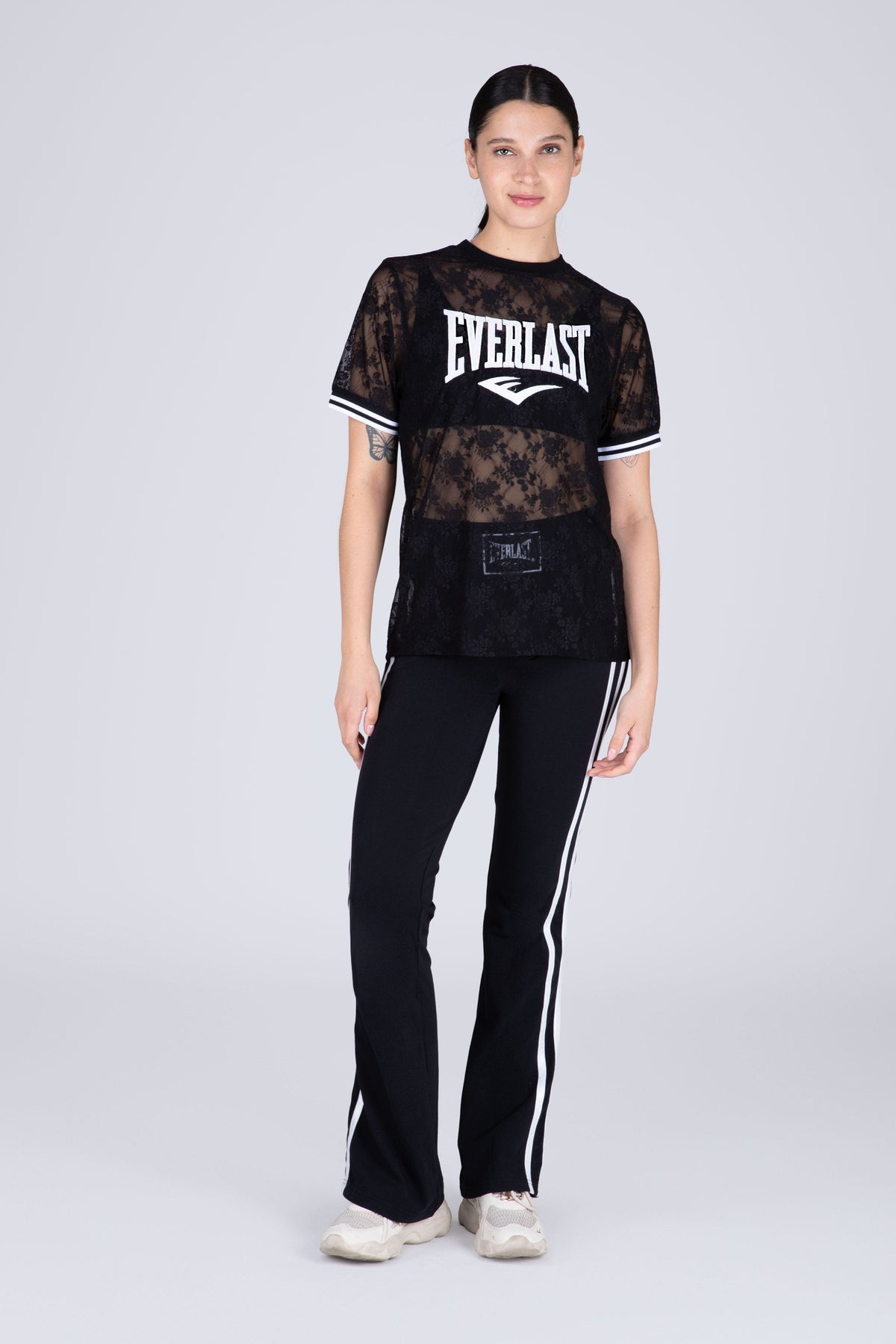 Polera Manga Corta Fantastic Negro Everlast