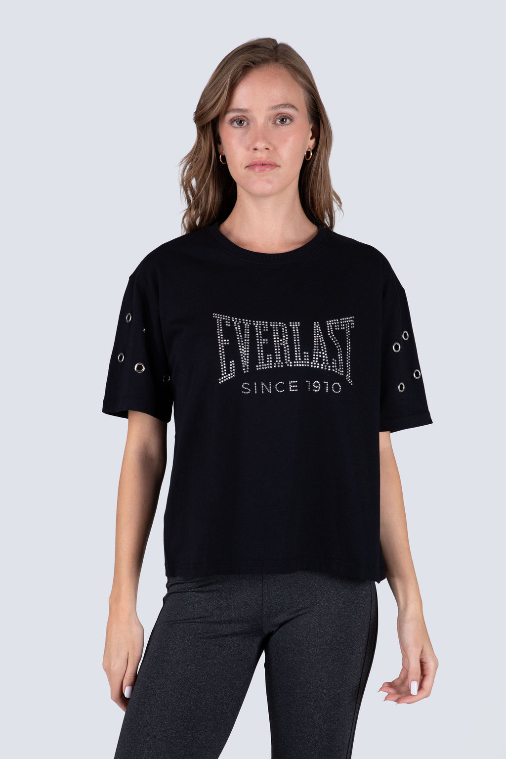 Polera Manga Corta Soho Negro Everlast