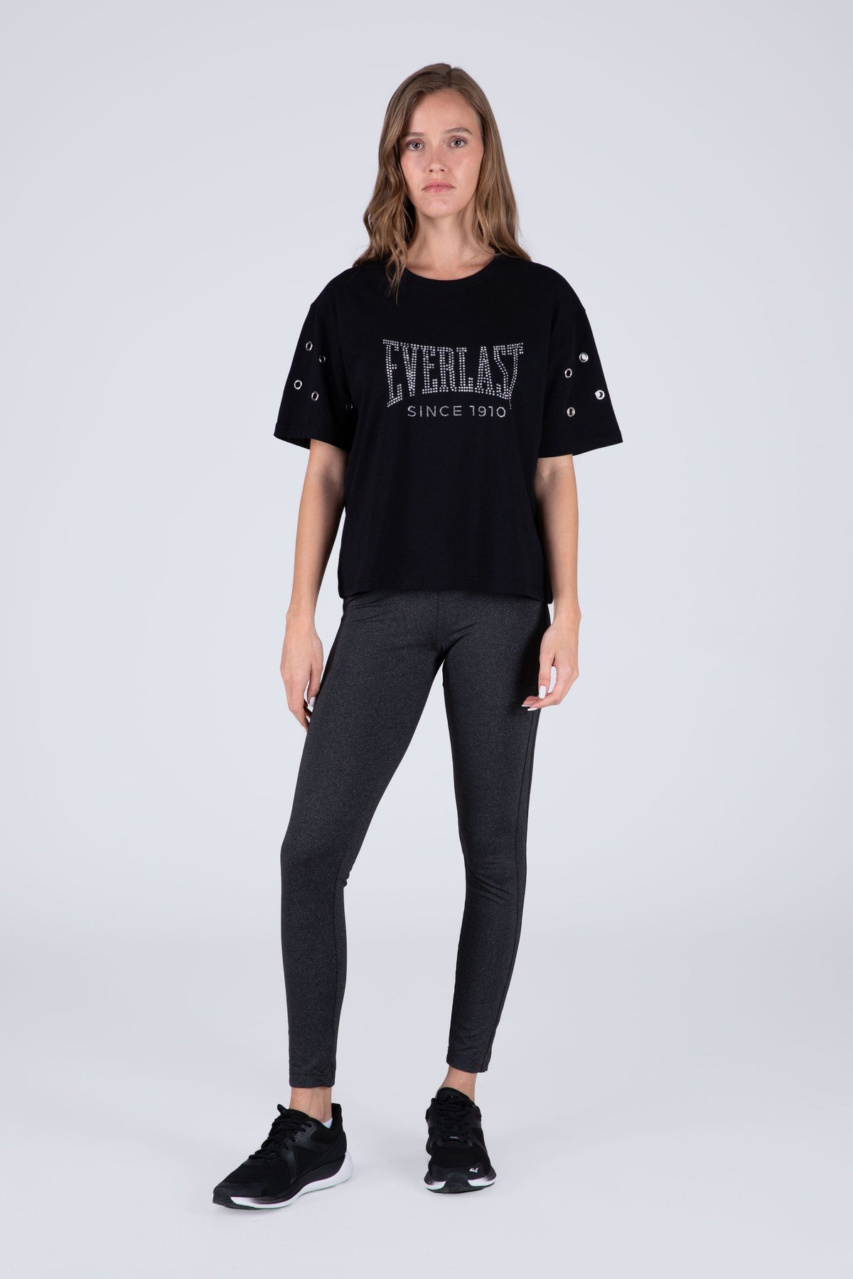 Polera Manga Corta Soho Negro Everlast