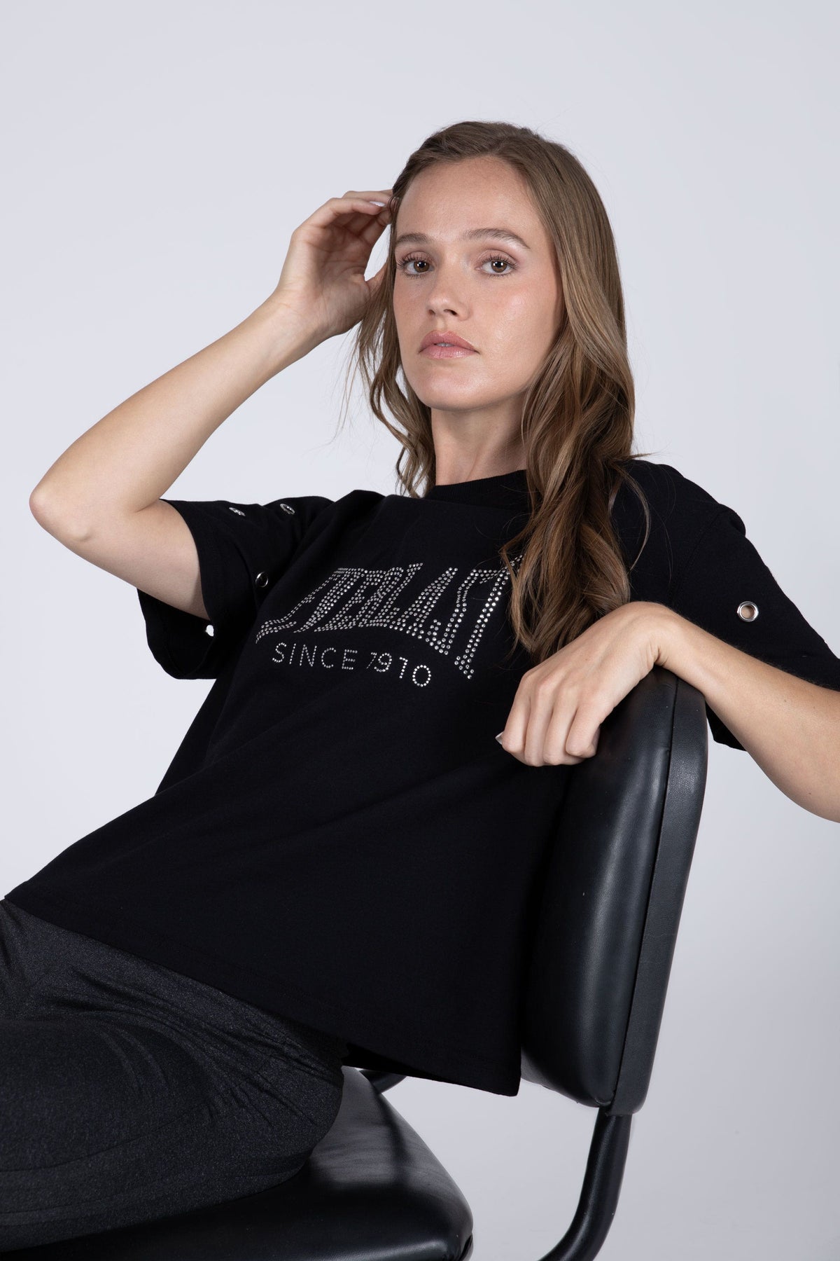 Polera Manga Corta Soho Negro Everlast
