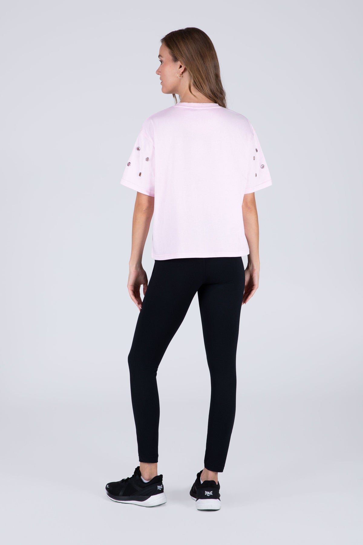 Polera Manga Corta Soho Rosado Everlast