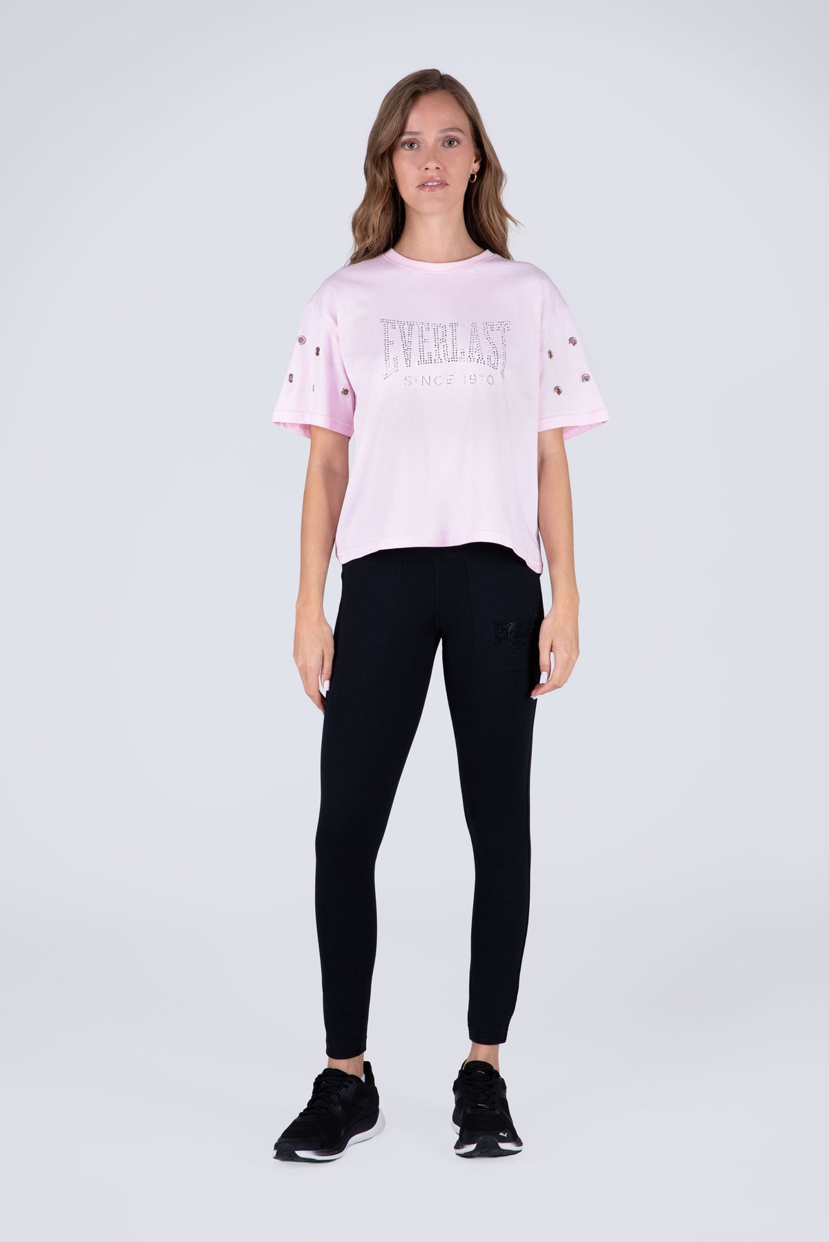 Polera Manga Corta Soho Rosado Everlast