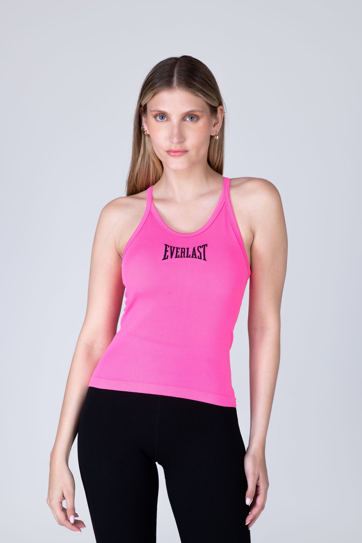 Polera Tank Charming Rosado Everlast