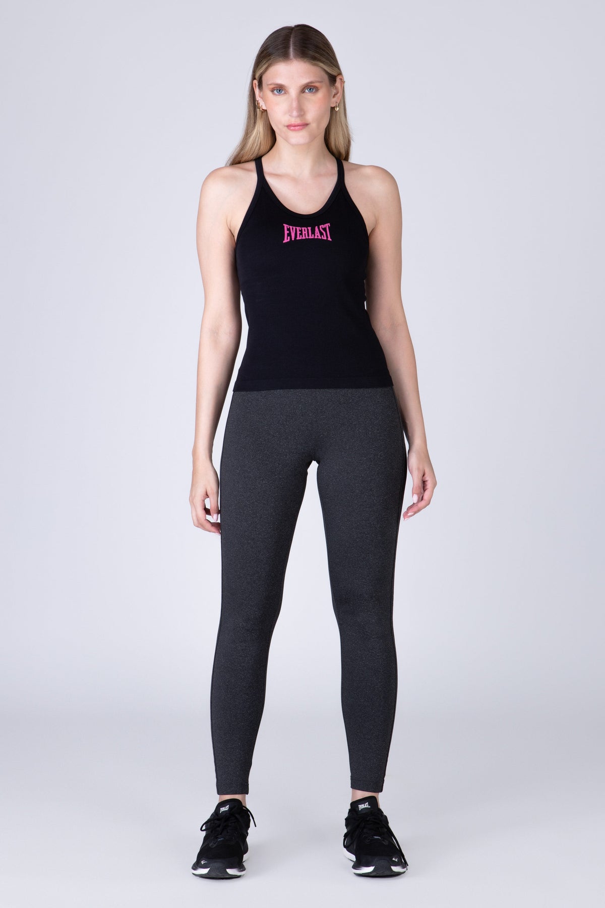 Polera Tank Charming Negro Everlast